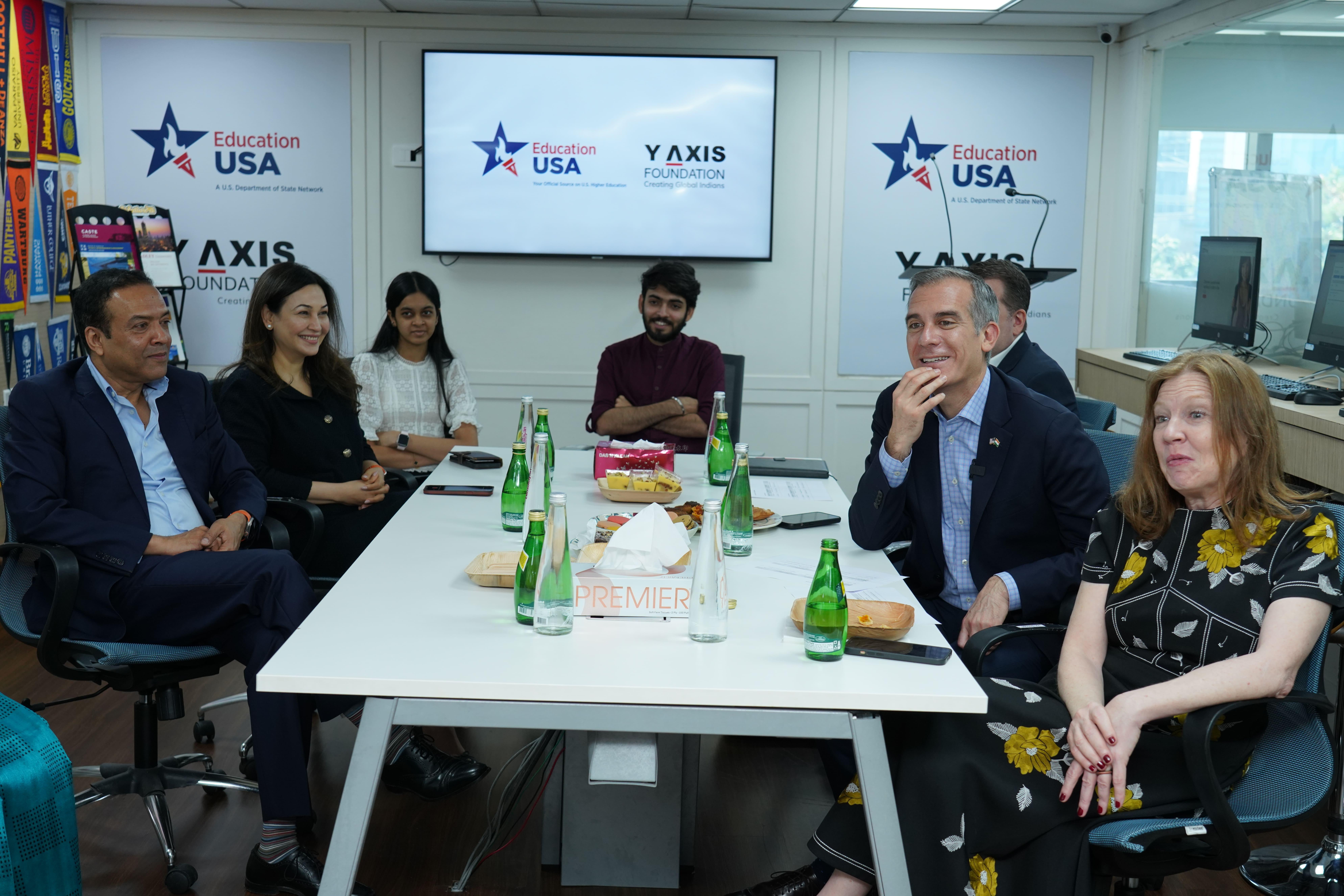 When the US Ambassador to India paid